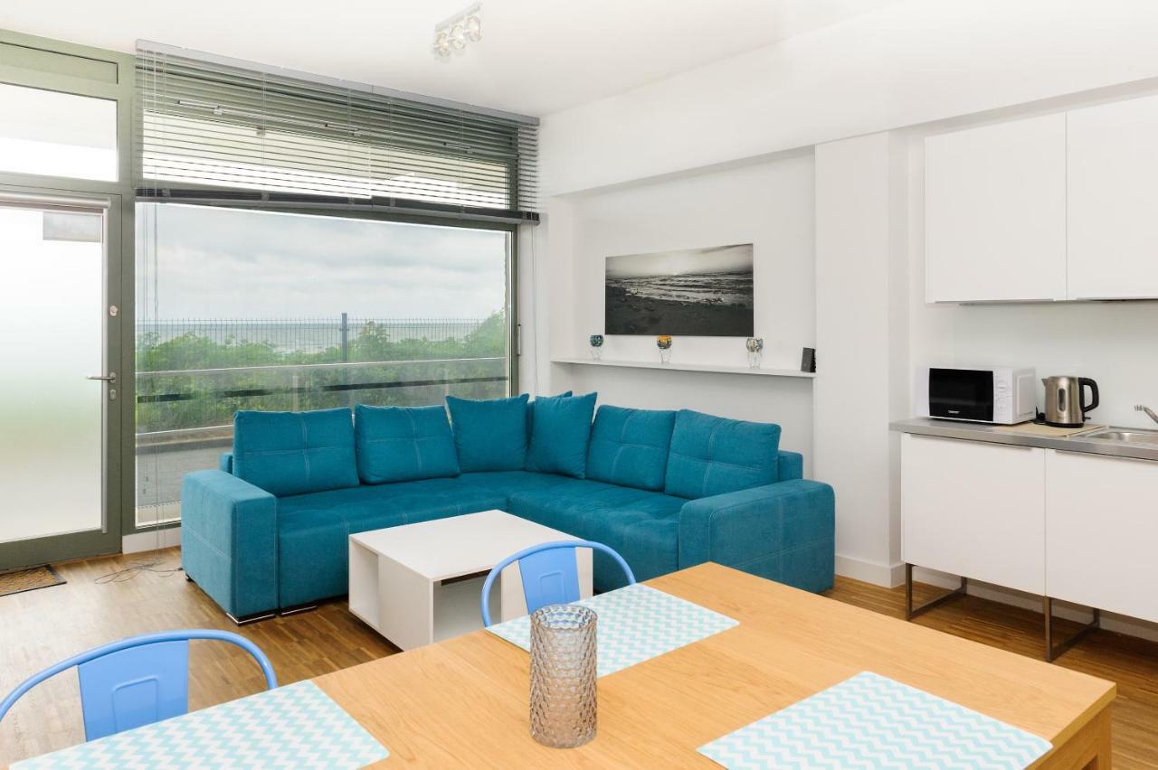 אוסטרוני מורסקי Apartament Blue I Grey Na Klifie מראה חיצוני תמונה