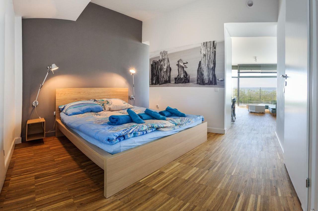 אוסטרוני מורסקי Apartament Blue I Grey Na Klifie מראה חיצוני תמונה