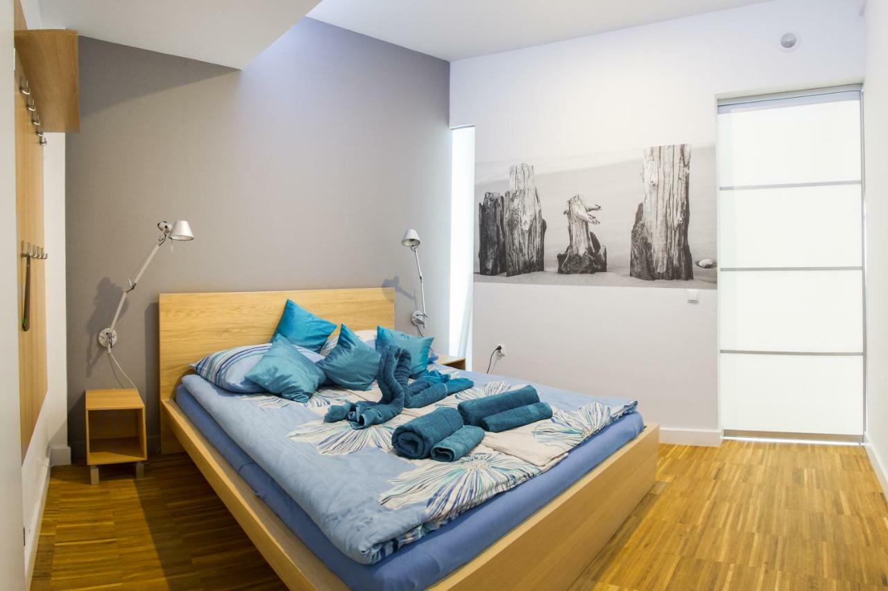 אוסטרוני מורסקי Apartament Blue I Grey Na Klifie מראה חיצוני תמונה