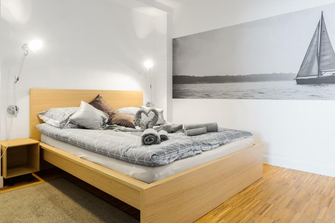 אוסטרוני מורסקי Apartament Blue I Grey Na Klifie מראה חיצוני תמונה